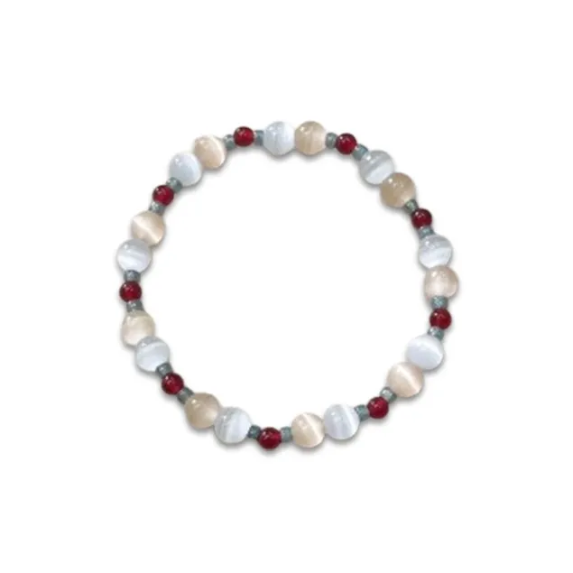 LuluCanaan Glass Bracelets Women's-0