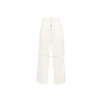JIL SANDER Layered Open knit Trousers