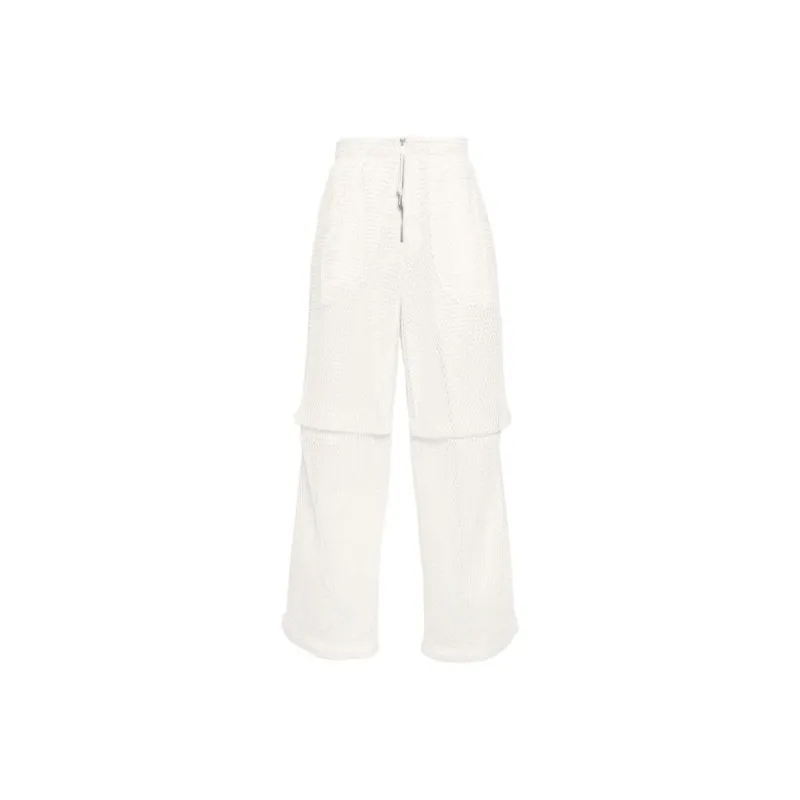 JIL SANDER Layered Open knit Trousers-0