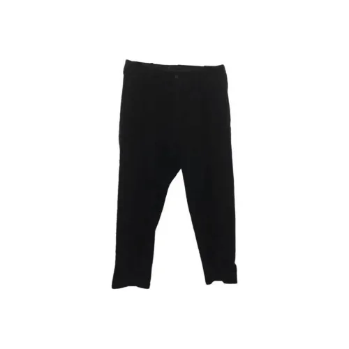 Yohji Yamamoto Pour Homme 블랙 남성 캐주얼 팬츠