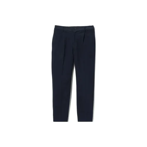 Beams Casual Pants Men's Marine Blue