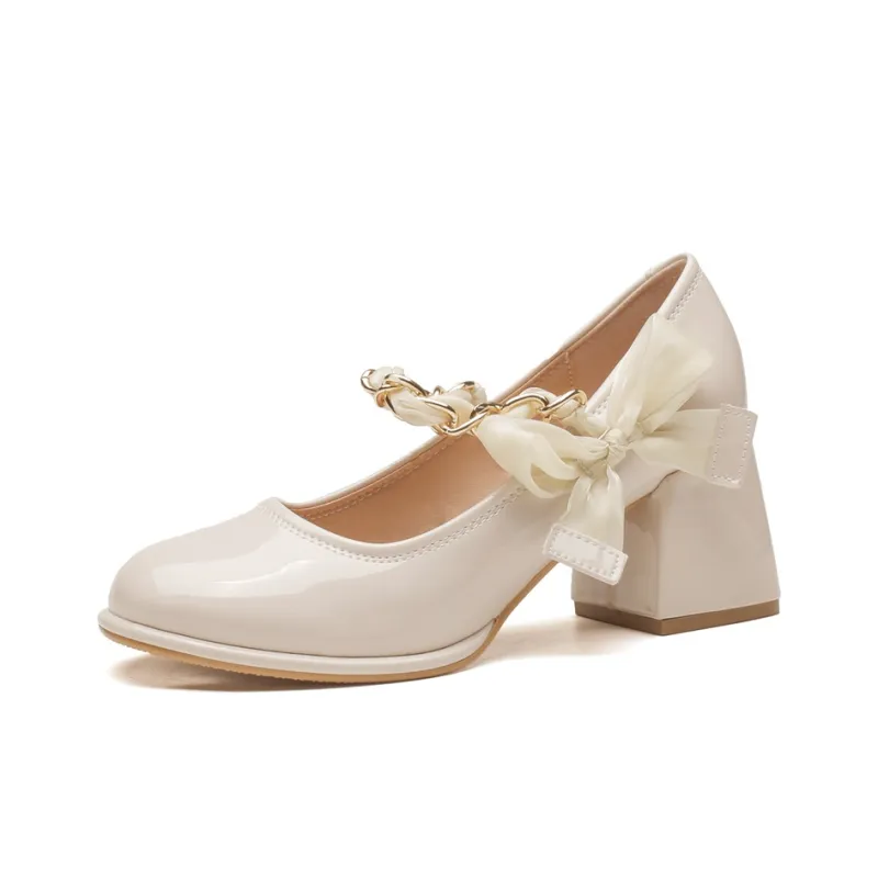 Medd Chunky Heel High Heels 6cm Women's-1