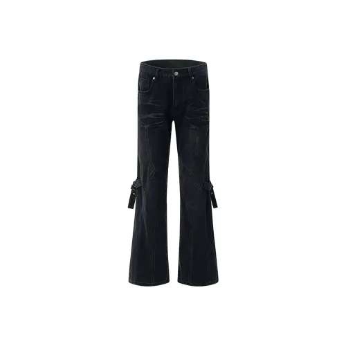 COOLALPACA Loose Fit Bootcut Jeans Unisex