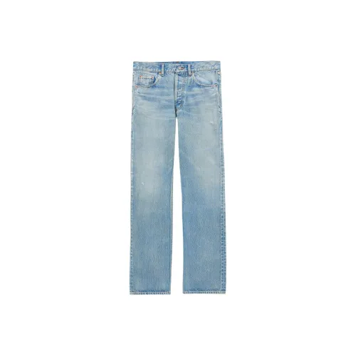 SAINT LAURENT Loose Straight Jeans