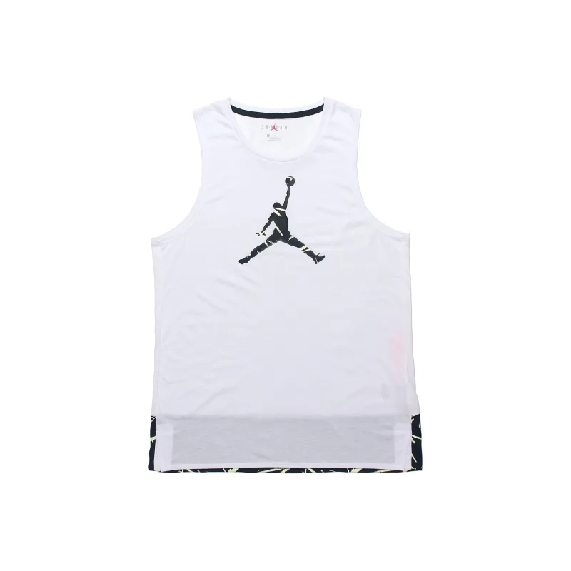 Jordan 23 Alpha Dongdan Men Basketball Vest White-0