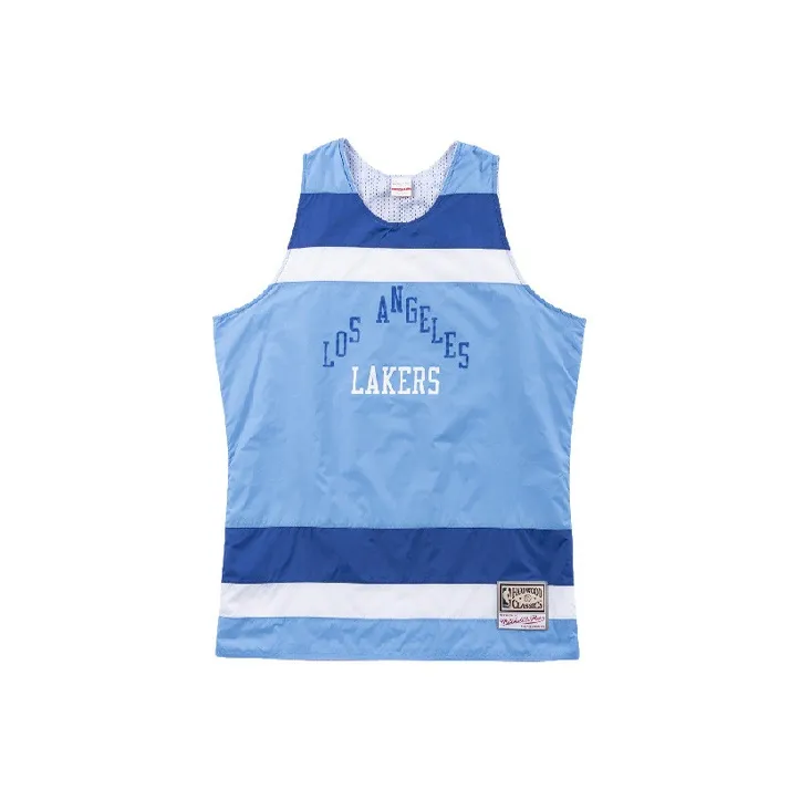 Mitchell Ness Basketball Jerseys Men Blue-0