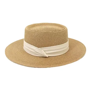 JONNY MOORE Straw Woven Sun Protection Hats Unisex