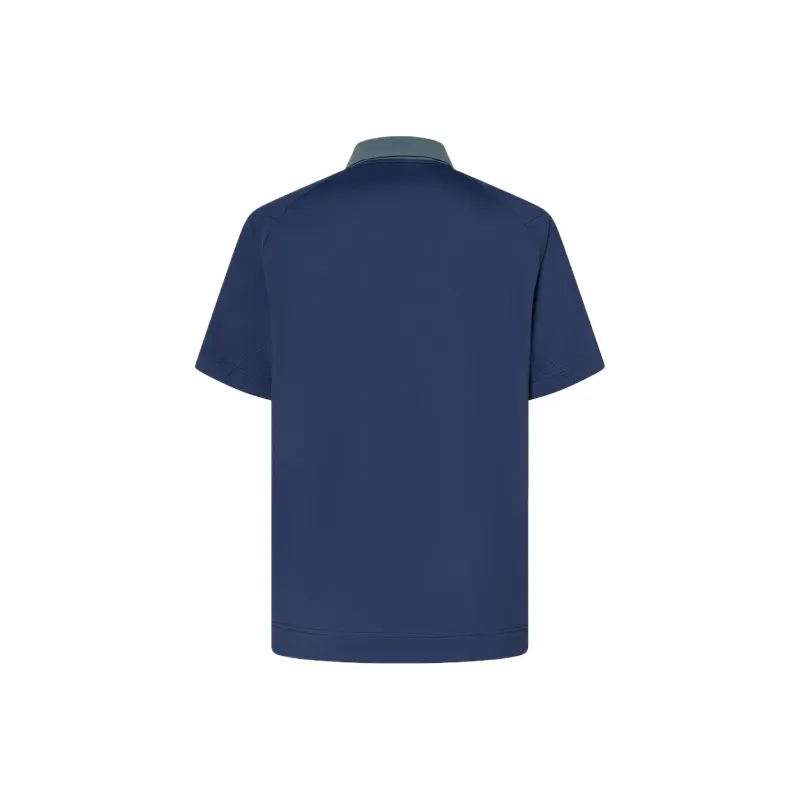 Oakley Driven Performance Polo Shirt Men's Dark Blue-1