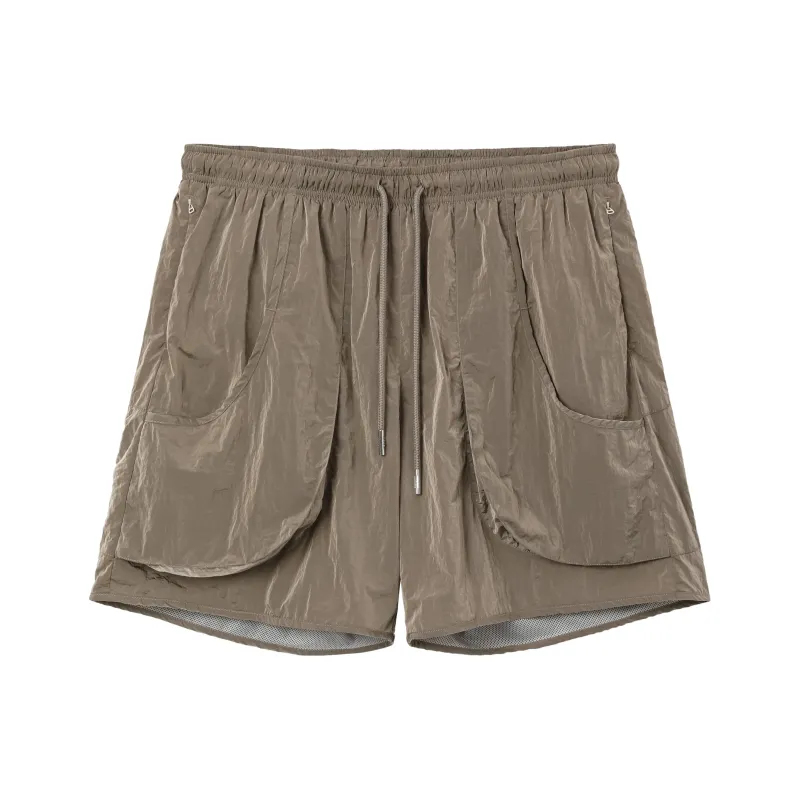 Toos. Casual Shorts Unisex Gray-0