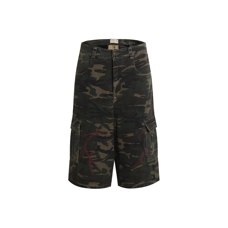 DND4DES Cargo Shorts Unisex Camouflage-0
