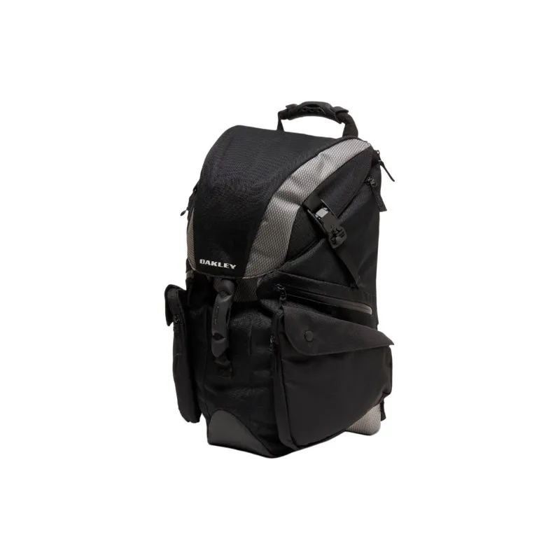 Oakley Nylon Backpack Unisex Black-1