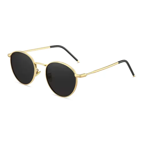 JINGBEI Alloy Oval Sunglasses Unisex