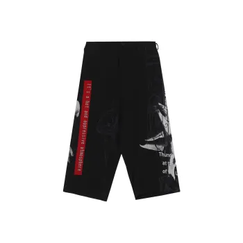 Yohji Yamamoto Pour Homme SS25 Casual Pants Men's Black