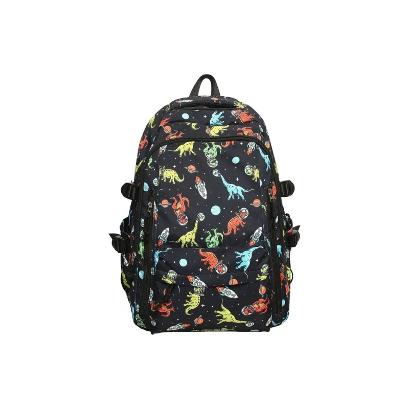H YXIANG Nylon Backpack Unisex Multicolor-0