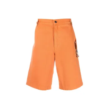 Jacquemus Casual Shorts Men Honey Citrus Orange