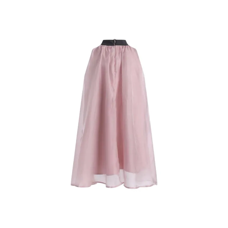 QYPRF Sleeveless Dress Women's Pink-1