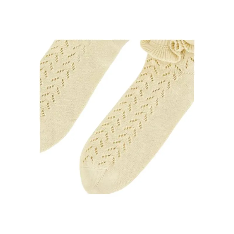 Valentino Ankle Socks Women's 1 Pack Beige Yellow-3