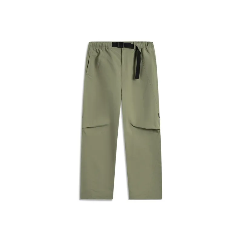 LiNing CF Tracing Outdoor Collection Casual Pants Men's Min Tea Green-0