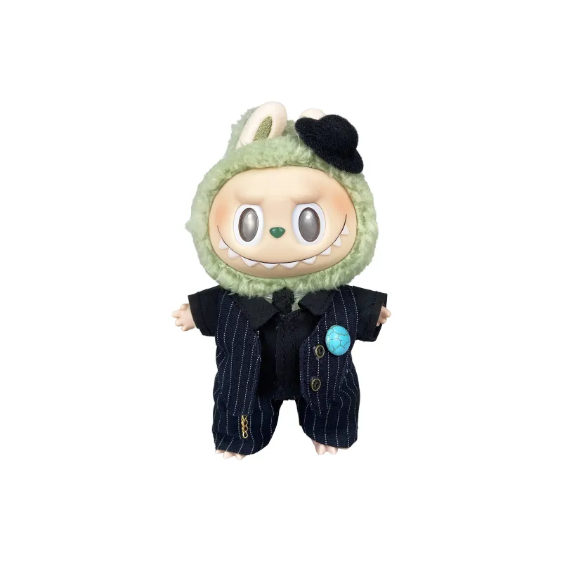 [Modified Doll] POP MART Labubu THE MONSTERS Heartbeat Macaron Collection The Piano In The Sea, Cute Hang Tag Box 17cm-10