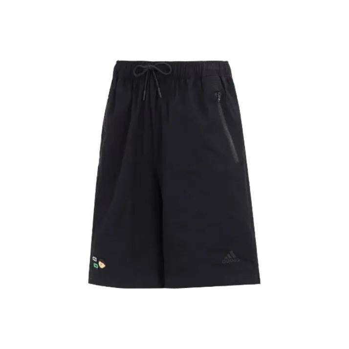 Adidas X SEEBIN Co branded SS23 Casual Shorts Men Black-0