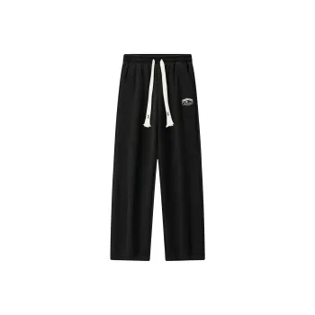 Small Columns Under The Sea Casual Pants Unisex Light Gray