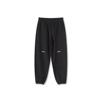 CHOUCHOUS Casual Pants Unisex Black