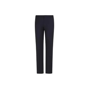 EMPORIO ARMANI Lightweight Virgin Wool blend Twill Chinos