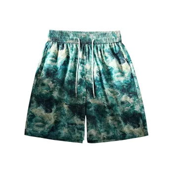 GSUE Casual Shorts Summer Unisex Sri Lanka Green
