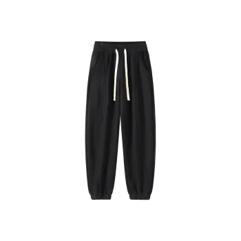 VniVerseVClub Casual Pants Unisex Black