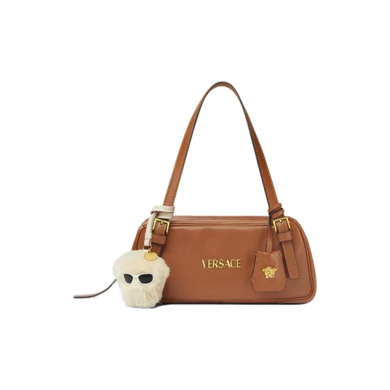 VERSACE Medusa Lambskin Bag Charm Bag Merch Women's Beige-2