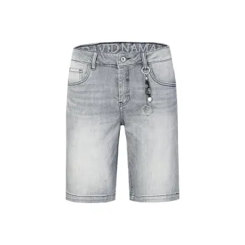 DAVID NAMAN Casual Shorts Men Gray
