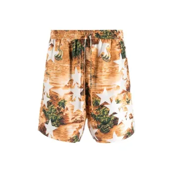 AMIRI Casual Shorts Men Orange