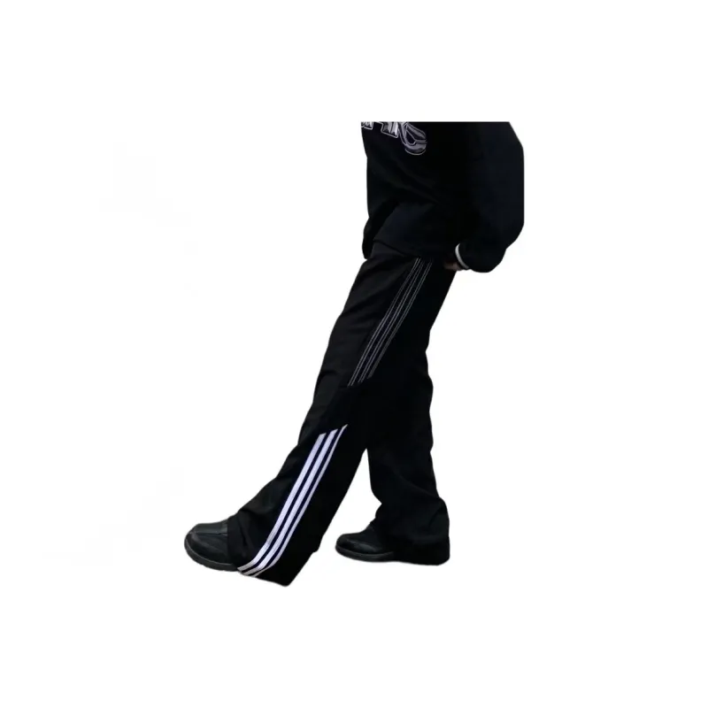 NOOING Casual Pants Unisex Black-3