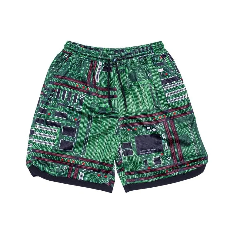 PLEASURES Motherboard Basketball Shorts-0