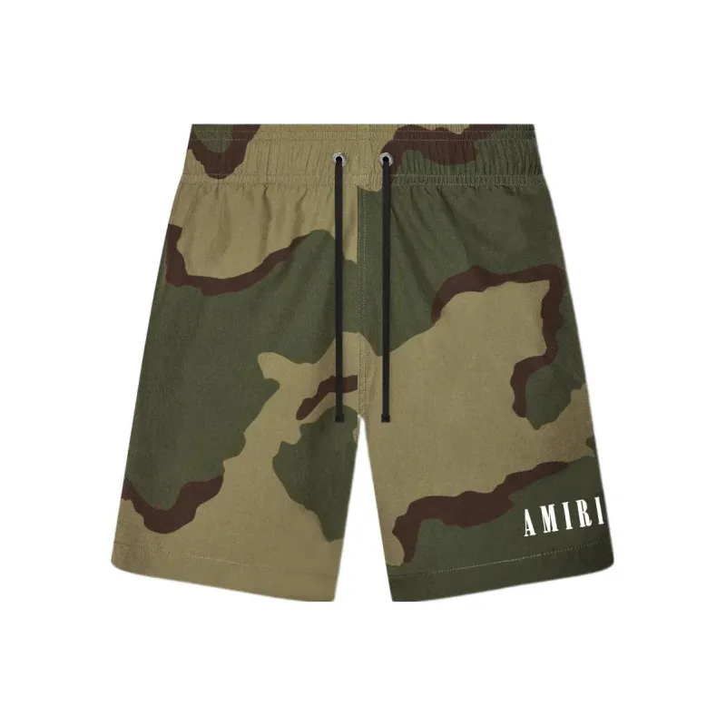 AMIRI Casual Shorts Men Green-0
