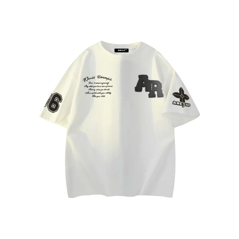 WELTER EXPERIMENT Fashion Minimalist Style T Shirt Unisex-4