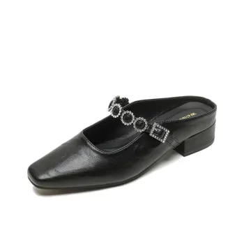 City Camel Rubber Sole Slip Resistant Closed Toe Slippers Women's