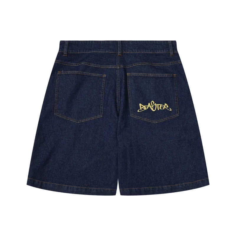 BEASTER Denim Shorts Unisex-0