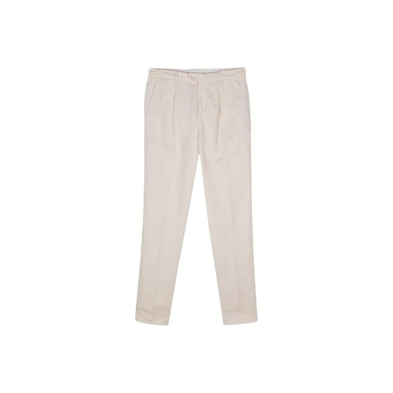 Brunello Cucinelli Pleated Tapered Trousers-0