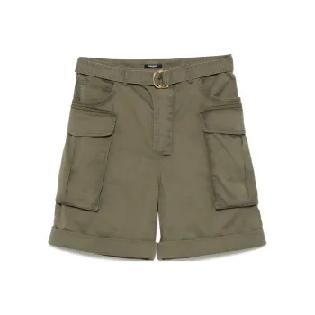 BALMAIN Turn Up Hem Cargo Shorts