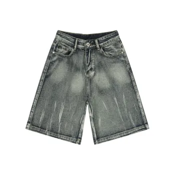 Voguo Relay 2024 Spring And Summer New Arrivals Denim Shorts Unisex