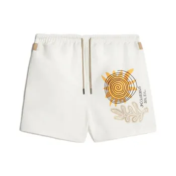 Jacquemus X Saks Co-branded SS23 Swimming Shorts Men Beige