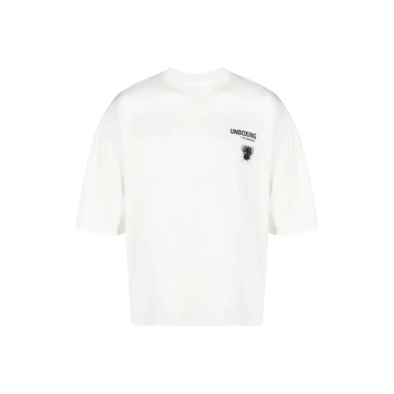 Henrik Vibskov Unboxing Big Organic Cotton T shirt-0