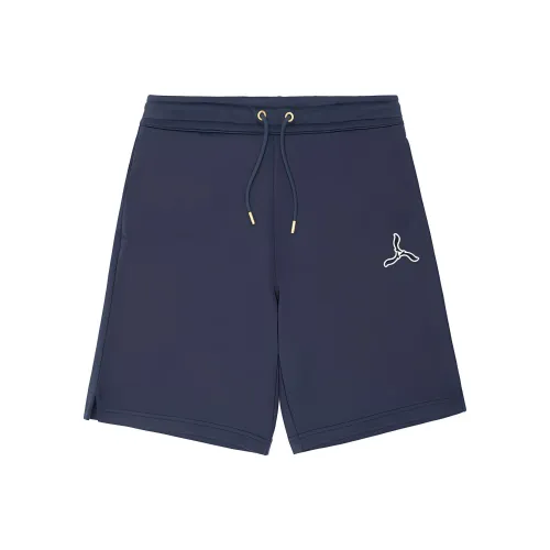 LI NING 1990 Casual Shorts Men Dark Ship Blue