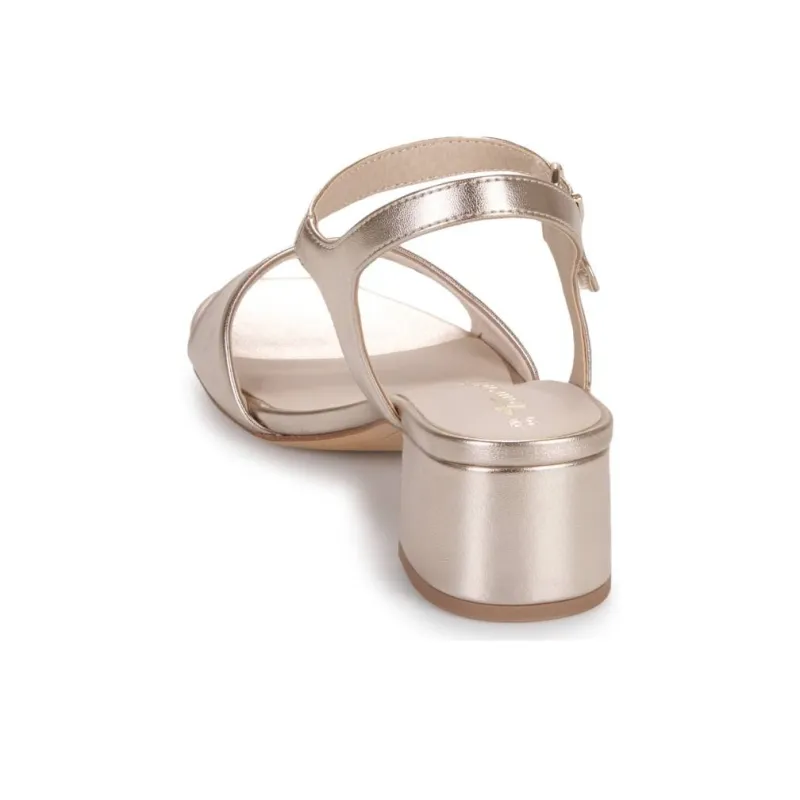 Tamaris One Strap Sandals 5cm Women's Pink-4