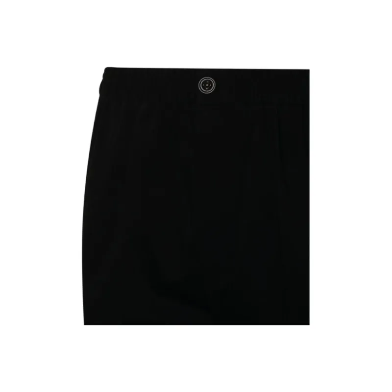 AMIPARIS Elastic Waist Straight Leg Trousers-5