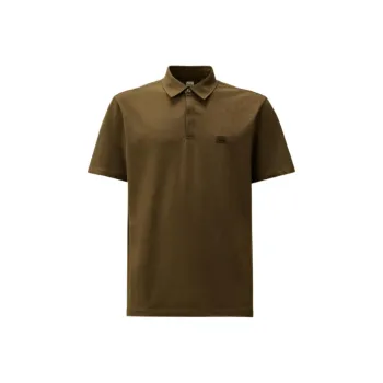 C.P.Company Logo patch Polo Shirt