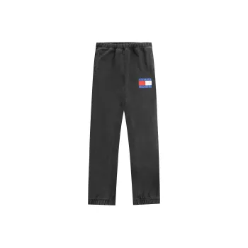 False Perception Tommy Casual Pants Unisex Washed Black