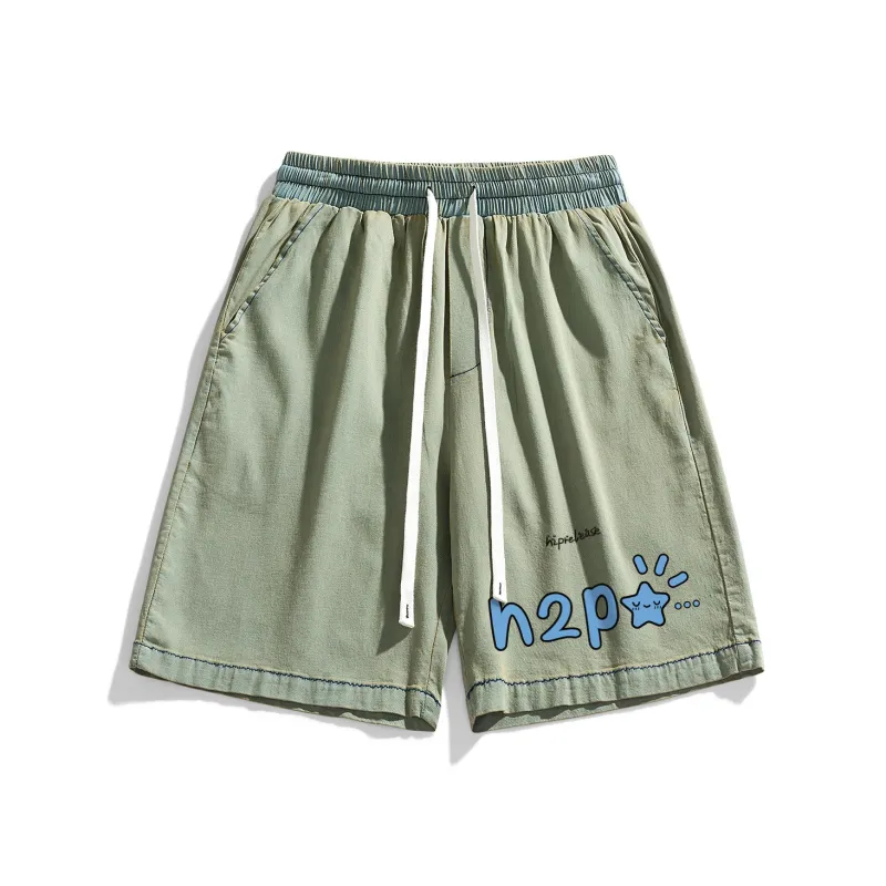H2P Denim Shorts Unisex-0