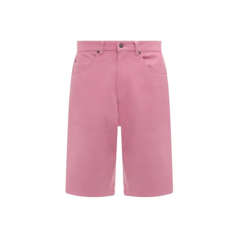 GUESS Casual Shorts Men Pink-0
